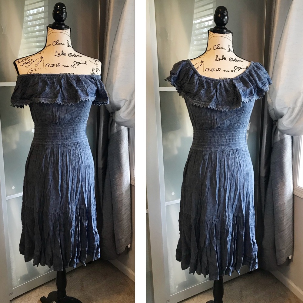 Lola P Off shoulder summer dress